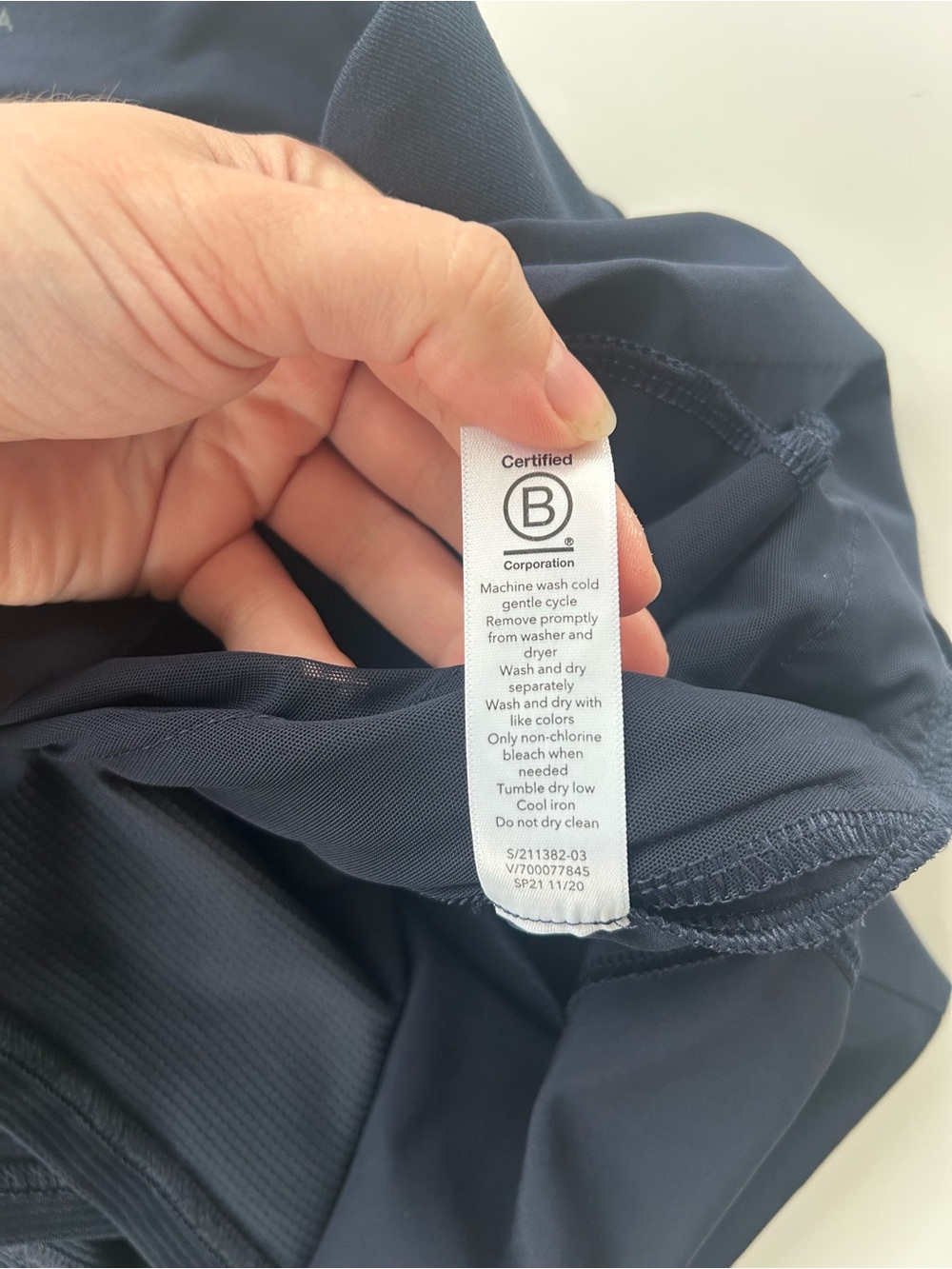 Athleta Soho Skort Athletic Skirt Navy Size 6 - Picture 9 of 9